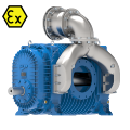 compressors and helical tri-lobe pumps - air injection cooled