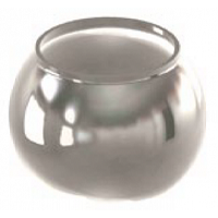 Ball nipple for welding D150, black steel